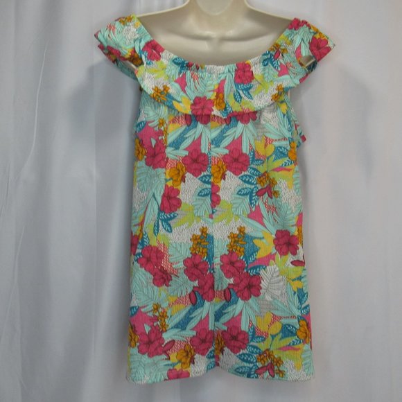 Lane Bryant Women's Classic Off-The-Shoulder Ruffle Tank Blouse Top Size 18/20 - Picture 4 of 10